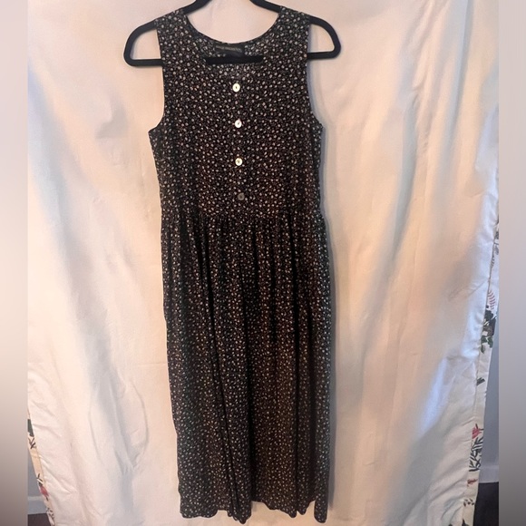 Vintage requirements floral maxi dress size small - Picture 1 of 2